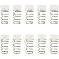 thumbnail image 1 of 10pcs Spring Check Valve, Rubber Material Good Long Life Replacement Check Valve for Air Compressors, 1 of 5