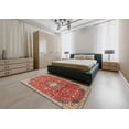 thumbnail image 5 of Ahgly Company Machine Washable Indoor Rectangle Traditional Red Area Rugs, 7' x 9', 5 of 7