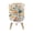 Color 2, variant on Small Trash Can with Lid Colorful Floral Cake Floral Accents Decorative Desserts 1.8 Gallon Dog Proof Trash Can Round Garbage Can Waste Bin Wastebasket for Bathroom Bedroom Living Room