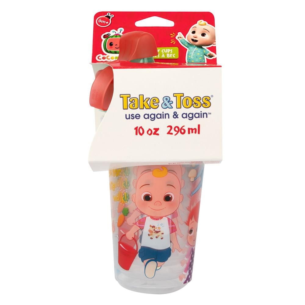 Take & Toss CoComelon Tasses à bec 10oz
