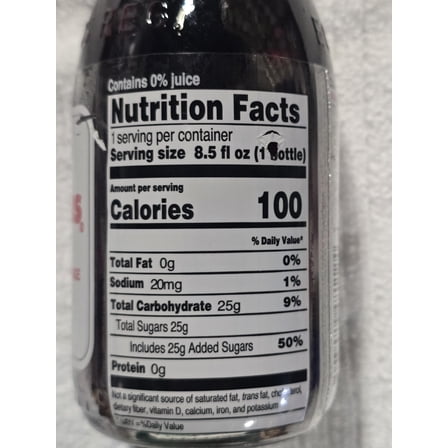 Chaparritas Grape Flavor 8.5oz (24 bottles)