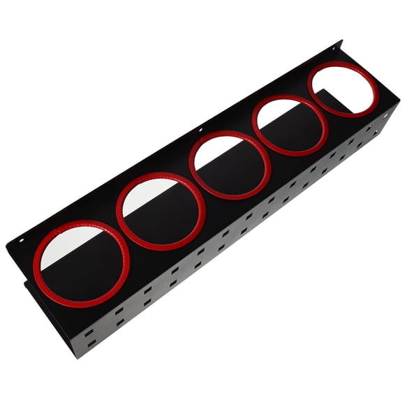 Masteelf Spray Bottle Storage Rack Abrasive Wall Mounted Rail Shelf Display Auto Cleaning Detailing Tools Organizer for Wall Mounted