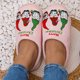 thumbnail image 5 of Zapatillas de piel esponjosa Papá Noel enano acogedor lindo para invierno interior (36-37) rosa DQrwqpou Tenis De Mujer Tenis De Hombre, 5 of 5