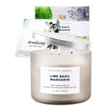 thumbnail image 2 of Lime Basil Mandarin 3-Wick Soy Candle – Fresh Citrus & Herbal Aromatherapy Candle in Gift Box | Clean-Burning Scented Candle for Home, Men & Women, 2 of 7