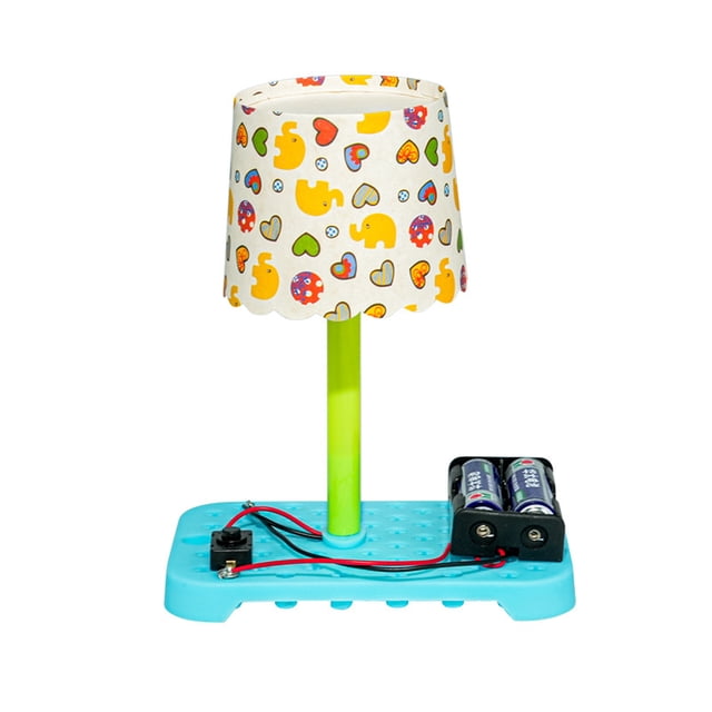Mini lámpara de mesa DIY con experimentos científicos para niños de 8 a 14 años