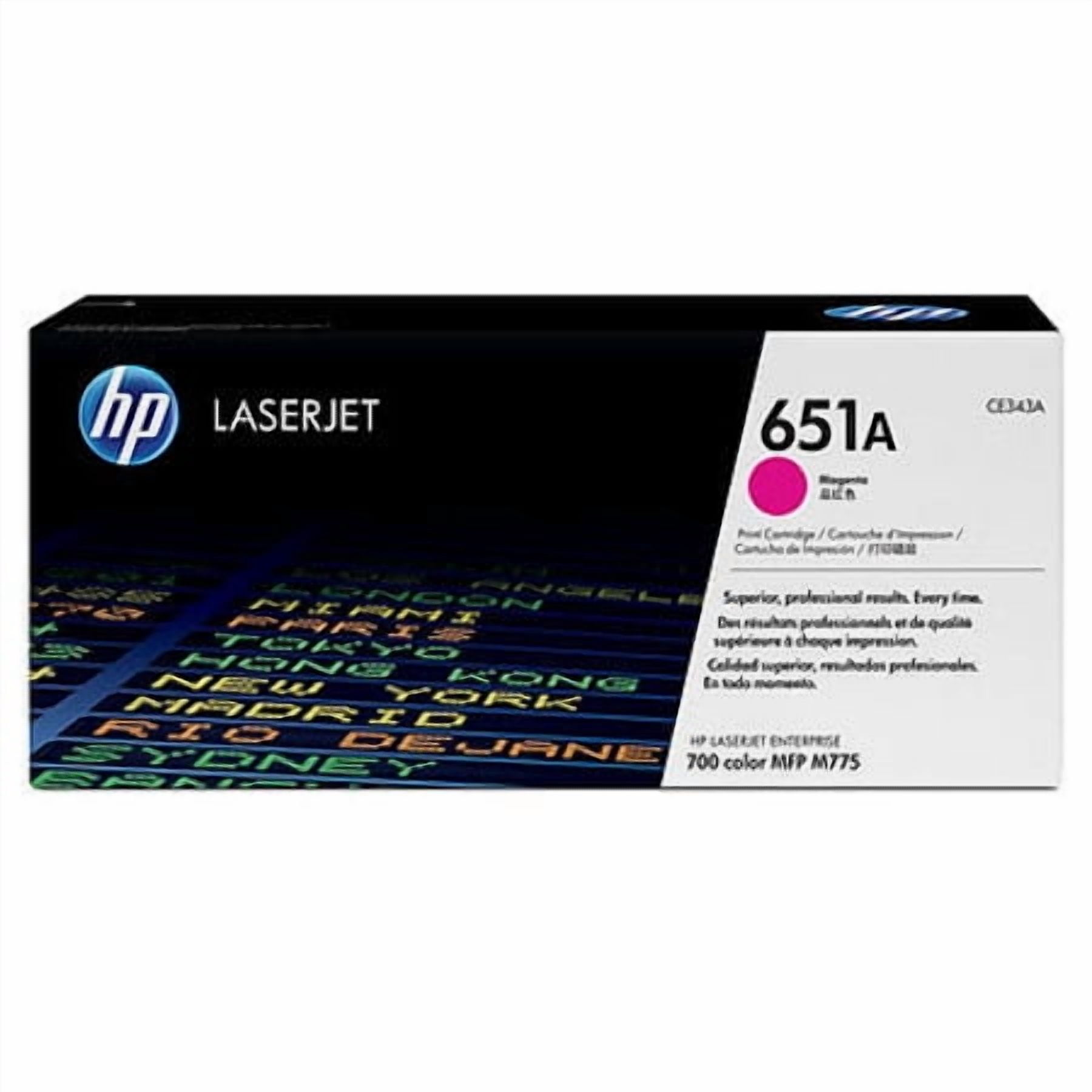 HP 651A (CE343A) Magenta Original LaserJet Toner Cartridge