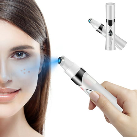 Portable Acne Removal Pen Blue Light Anti-varicose Veins Face, Scars Blemishes Freckle Pimples Removal Therapy