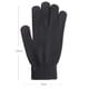 thumbnail image 3 of Guantes para hombre y mujer, de color bloqueado, para exteriores, sin dedos, de lana gruesa, informales, de moda, con parte superior acrílica., 3 of 5