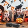 thumbnail image 7 of YEAHIBABY 2Pcs Props Coffin Decor Spooky Halloween Decoration Black Plastic Small Coffin, 7 of 7