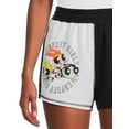 thumbnail image 4 of Powerpuff Girls Juniors’ Graphic Fleece Shorts, 3” Inseam, Sizes XS-3XL, 4 of 5