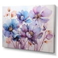 thumbnail image 2 of Designart "Purple Botanical Charm III" Abstract Botanicals Canvas Print, 2 of 5
