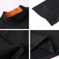 thumbnail image 3 of Hombres Camisas deportivas Camiseta de manga larga Cuello alto Rendimiento deportivo de secado rápido, 3 of 7