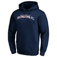 thumbnail image 2 of Men's Navy Seattle Sounders FC Banner Wave Pullover Hoodie, 2 of 3