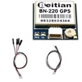 thumbnail image 1 of Yeacher BEITIAN 3.6V-5.0V TTL M8N Module GNSS GPS GLONASS Double Module GPS avec FLASH Intégré NMEA0183, 1 of 8