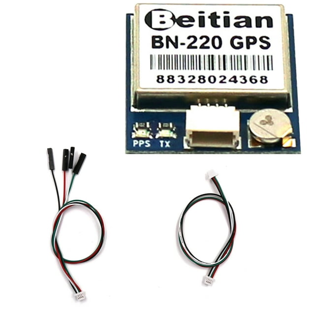 Yeacher BEITIAN 3.6V-5.0V TTL M8N GNSS Module GPS GLONASS Dual GPS Module Built-in FLASH NMEA0183