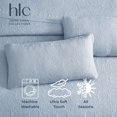 thumbnail image 7 of THD Benjamin - 3 Piece Full Queen Size Quilt Set, Lightweight Queen Bedspread Coverlet Set (Full/Queen, Light Blue), 7 of 7