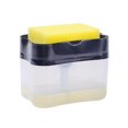 thumbnail image 1 of LLC Distributeur de Savon de Cuisine Premium 2-en-1 et Porte-Éponge Noir, 1 of 5