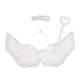 thumbnail image 4 of Diadema de princesa con alas de ángel para cosplay de Halloween, fotografía y cumpleaños 80cmx40cm, 4 of 9