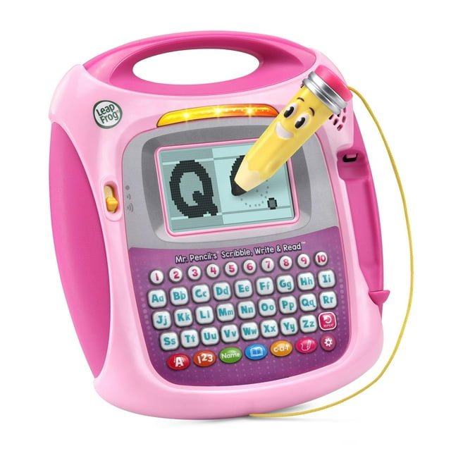 Lápiz Toy LeapFrog Mr Pencil para garabatear, escribir y leer, color rosa