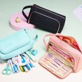 thumbnail image 2 of Sovlvnd Back to School Supplies Portable Multi-function Stationery Box Canvas, 2 of 7