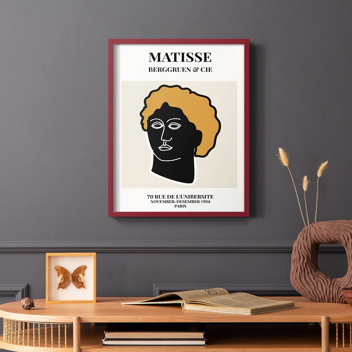 Matisse XLIV Framed Print - Solid Wood