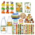 thumbnail image 2 of Regalos para fiestas de cumpleaños del Rey León Suministros para fiestas del Rey León Bolsas de regalo Pegatinas Etiquetas para botellas de agua Pulseras Adornos para tartas Panal de abeja, 2 of 5