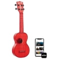 thumbnail image 1 of Ukelele Kala Maritime Red Soprano de 4 cuerdas Waterman Sea Glass, 1 of 6