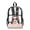 Axolotl Ice Cream, variant on 17 Inch Heavy Duty Clear Backpack, Fabric & PVC Transparent Bag with Koala Rainbow Print, Large Capacity See Through Bag Easy to Clean for School College Work