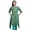 Turquoise Green, variant on Bimba Black Blocks Block Women Kurtas Ethnic Printed Asymmetric Summer Wear Tops For Women Large