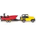 thumbnail image 4 of SIKU 1658 Jeep con barco Metal/Plástico Amarillo/Rojo Remolque extraíble Barco flotante, 4 of 5