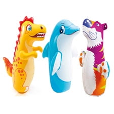 New 500454 3 D Bop Bags Aminal 38 Dolphin Tiger Dino 24 Pack Animals And Insects Whole Bulk Toys Belly