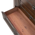 thumbnail image 5 of Michael Amini Carrollton Spruce Solids Wood Dresser in Rustic Ranch Brown, 5 of 5