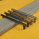 thumbnail image 3 of Tirador De Cajón Manija De Puerta Perilla De Armario De Aleación De Zinc Piezas Para Reparación De Muebles Negro, 3 of 7