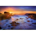 thumbnail image 2 of Zephyr, Patrick 18x13 White Modern Wood Framed Museum Art Print Titled - Biddeford Sunrise, 2 of 4