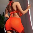 thumbnail image 6 of Swimsuits Tops for Women Supportive Leopard Swimsuit Women European And American Swimwear Sexy Three Piece Long Dress For Foreign Trade Women's Bikini New Swimwear, 6 of 7