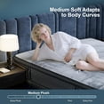 thumbnail image 4 of Surlunkeys Memory Foam Hybrid Mattress Medium, 14 inch California King Mattress in a Box, Enhanced Edge Support, CertiPUR-US Certified, 4 of 10