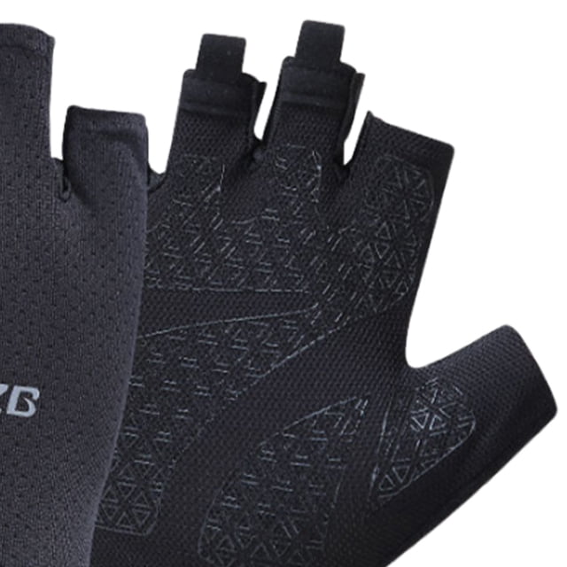 Guantes de medio dedo transpirables para gimnasio guantes sin dedos para mujeres y hombres