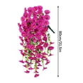 thumbnail image 2 of Artificial Flowers For Outdoors UVs Resistants Mornings Glorys Flowers Vines Fake Flower Outside Decroation For Wedding Porch Patio Balcony Planter Yard Garden, 2 of 7
