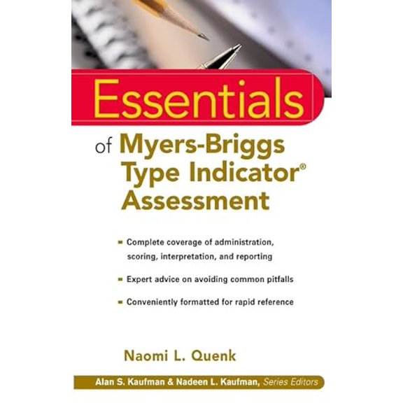 Pre-Owned Essentials of Myers-Briggs Type Indicator Assessment (Paperback) 0471332399 9780471332398