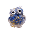 thumbnail image 3 of Collection de Décorations de Bureau Petite Sculpture de Hibou pour Bibliothèque Table Intérieure Bleu, 3 of 8