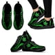 thumbnail image 1 of Zapatos planos informales con cordones y lentejuelas con estampado de hojas para mujer, zapatillas cómodas de malla transpirable para chicas jóvenes, 1 of 6