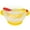 Yellow, variant on Durable Pet Feeding Bowl for Dogs and Cats - Versatile Plate with Handles for Puppies and Kittens' Water and Food