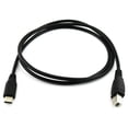 thumbnail image 2 of 2X USB-C USB 3.1 Type C Macho A USB 2.0 B Tipo Macho Cable de Datos TeléFono Impresora, 2 of 5