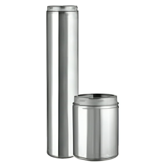 Selkirk 6UT-12 6" X 12" Stainless Steel Insulated Chimney Pipe