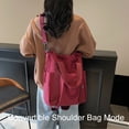 thumbnail image 3 of URSOFINE Convertible Drawstring Backpack Tote Bag, Water Resistant Multiway Shoulder Crossbody Bag with Pockets for Women, Casual Daypack for Work, Travel & Gym, 3 of 8
