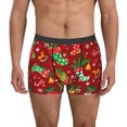 thumbnail image 2 of Goofa X-mas and New Year Printed Men's Boxer Briefs Underwear, Moisture-Wicking Underwear, Trunk,Soft and Breathable Cotton Underwear-Large, 2 of 9