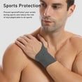 thumbnail image 2 of BESTSKY Wrist Brace,Slim Fit Adjustable Compression Wrist Support for Men and Women ,Ideal for Sports,Yoga,and Injury Prevention,Black, 2 of 5
