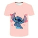thumbnail image 1 of Children Boys Girls Stitch T Shirts Summer Short Sleeve Kids Stich Tops Tees Cartoon Casual Kids Clothes 1-14 Years Old T-Shirts12M Gao Jinjia LED, 1 of 2
