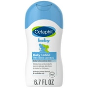 Cetaphil Baby Daily Lotion with Organic Calendula, Sweet Almond & Sunflower Oil, 6.7 fl oz