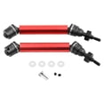 thumbnail image 3 of TISHITA Metal Drive Shaft CVD Shaft for 1:10 Scale Racing Car Trucks Upgrade Part Red Red Front, 3 of 6